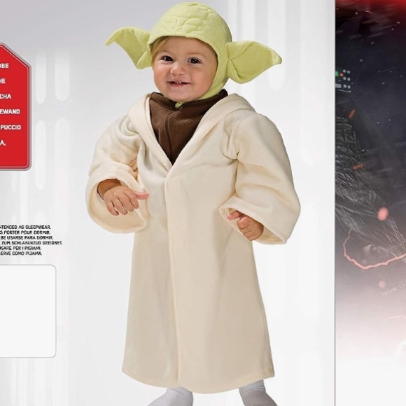 Rubie's Costumes Rubies Disney Star Wars Baby Yoda Dress Up Costume
